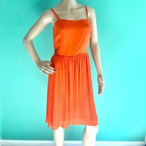 Sanctuary Pleated Midi Dress, Small